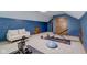 Home gym featuring a neutral color carpet and exercise equipment at 4940 Sundance Trl, Indianapolis, IN 46239