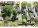 The property with clearly defined property lines and a detached garage at 5938 Haverford Ave, Indianapolis, IN 46220