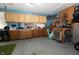 Well-organized garage with custom cabinets and ample storage space at 7926 White Pine Dr, Avon, IN 46123