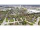 Aerial view of the community including some commercial areas at 8315 N Payne Rd, Indianapolis, IN 46268
