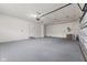 Spacious two-car garage with a sealed floor, offering ample parking and storage at 8315 N Payne Rd, Indianapolis, IN 46268