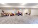 Large basement featuring neutral carpet, ample natural light, and an open space for flexible use at 8727 Redditch Dr, Avon, IN 46123