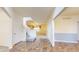 Bright foyer boasts tile flooring, a staircase, and leads to the main living area at 8727 Redditch Dr, Avon, IN 46123