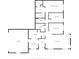 Detailed floor plan outlining the layout of a residence, including the bedrooms, bathrooms, kitchen, garage, and living spaces at 9602 Sweet Clover Way, Fishers, IN 46038