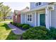 Front view of home featuring well-maintained landscaping and an inviting front door at 9602 Sweet Clover Way, Fishers, IN 46038