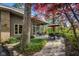 Outdoor patio featuring stone pavers, perfect for entertaining and enjoying the serene setting at 9806 Raintree N Dr, Columbus, IN 47201