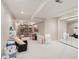 Spacious basement with carpeted flooring and mirrored closet, offering ample storage at 14162 Nicholas Dr, Carmel, IN 46074
