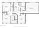Second floor plan featuring bedrooms, bathrooms, closets, and an open-to-below area for spacious living at 14162 Nicholas Dr, Carmel, IN 46074