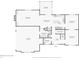Floor plan showing a living room, kitchen, dining room, Gathering room, garage, and basement at 1508 Redwood Dr, Carmel, IN 46032