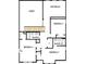 Second-floor plan featuring bedrooms, bathrooms, and a cozy retreat area, perfect for Gathering living at 15835 Vitalize Run, Fishers, IN 46040