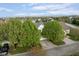Aerial view of a home, with mature trees in front and a long driveway at 17060 Kingsbridge Blvd, Westfield, IN 46074