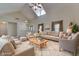 A spacious living room filled with natural light, plush seating, and stylish decor for a welcoming ambiance at 1858 Jenny Dr, Martinsville, IN 46151