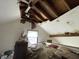 Attic bedroom with ceiling damage, showing need of renovation and maintenance in the home at 2517 Baur Dr, Indianapolis, IN 46220