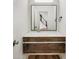 Modern bathroom with stylish vanity, vessel sink, and rustic wood accents at 2979 Kings Ct, Carmel, IN 46032