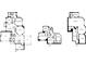Main level floor plan featuring the primary bedroom, living spaces, and a kitchen at 2979 Kings Ct, Carmel, IN 46032