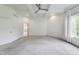 Bright main bedroom with coffered ceiling, carpet, and bright light at 2979 Kings Ct, Carmel, IN 46032