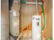 Mechanical room with water heater and HVAC system at 310 Edgewood E Pl, Anderson, IN 46011