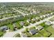 Overhead shot of a lovely residential area featuring tidy streets and verdant lawns at 4625 Elkhorn Ct, Noblesville, IN 46062