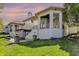 Spacious backyard with a pergola, patio, and lush green lawn, perfect for outdoor entertaining and relaxation at 4726 Ellery Ln, Indianapolis, IN 46250