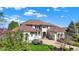 Well-manicured front yard featuring an elegant home with an attached two-car garage at 4726 Ellery Ln, Indianapolis, IN 46250