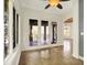 Patio access with abundant natural light from large windows and white trim details at 4726 Ellery Ln, Indianapolis, IN 46250