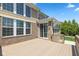 Large wooden deck off the back of the home provides an outdoor living space at 5141 S Cobblestone Dr, Zionsville, IN 46077