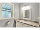 Well-lit bathroom with granite countertop and modern fixtures at 5354 Brendon Park Dr, Indianapolis, IN 46226