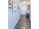 Inviting entryway with hardwood floors, stylish decor, and neutral paint at 6229 Farlin Dr, Whitestown, IN 46075