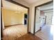 Open floor plan view of dining room, kitchen, and living room, perfect for entertaining at 645 Boulder Rd, Indianapolis, IN 46217