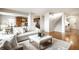 Spacious living area with hardwood floors, open floor plan, and cozy furniture at 8269 S Midnight Dr, Pendleton, IN 46064