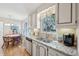 Kitchen with granite counters and stainless steel appliances at 1030 Stratford Hall # 17-3, Indianapolis, IN 46260
