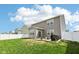 A spacious backyard with a well-maintained lawn and patio, offering ample space for relaxation and recreation at 10358 Pronghorn Ln, Indianapolis, IN 46239