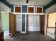 Pantry with ample storage shelves, perfect for an organized home at 113 1St St, Shelbyville, IN 46176
