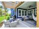 Covered patio with pergola, outdoor seating, barbecue, and view of the backyard at 1404 Rosebank Dr, Westfield, IN 46074
