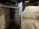 Basement area featuring HVAC system with exposed mechanicals at 1405 S Ribble Ave, Muncie, IN 47302