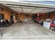Spacious garage with ample storage and workspace, featuring a well-organized layout at 1623 Oliver Ave, Indianapolis, IN 46221