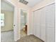 Hallway with access to bedroom, bathroom with shower and closet at 181 Tracy Ridge Blvd, Whiteland, IN 46184