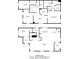 Detailed floorplan showcasing the layout of the home's rooms and dimensions across multiple floors at 1909 Orange St, Indianapolis, IN 46203