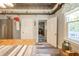 Spacious kitchen featuring stainless steel appliances, a butcher block island, and ample natural light at 3405 W 8Th Street Rd, Anderson, IN 46011