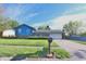 Charming two-story home featuring a well-maintained lawn and a spacious driveway at 3535 Ivory Way, Indianapolis, IN 46227