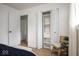 Bedroom closet featuring ample shelving, storage space and a nearby sitting chair at 3864 Esquire Ct, Indianapolis, IN 46226