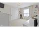 Neat bedroom with large closet, natural light, and carpeted floor at 3965 Andretti Dr, Zionsville, IN 46077