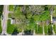 Aerial view of the property, showcasing its location and surrounding neighborhood at 4914 Indianola Ave, Indianapolis, IN 46205