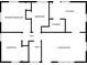 Detailed floor plan showcasing the layout of the primary bedroom, bedrooms, kitchen, laundry, living room, and bath at 4914 Indianola Ave, Indianapolis, IN 46205