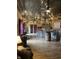 Custom bar area featuring wood accents, ample seating, and unique decor at 5607 E 500 N, Greenfield, IN 46140