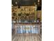 Custom bar area featuring wood accents, ample seating, and unique decor at 5607 E 500 N, Greenfield, IN 46140