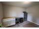 Finished basement featuring workspace with tool storage, desk, and storage shelving at 5607 E 500 N, Greenfield, IN 46140