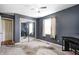 Comfortable bedroom featuring a mirrored closet at 6814 Summer Time Dr, Indianapolis, IN 46226