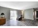 Bright living room with lots of natural light and patio access at 6814 Summer Time Dr, Indianapolis, IN 46226