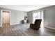 Comfortable living room featuring lots of space and natural light at 6814 Summer Time Dr, Indianapolis, IN 46226